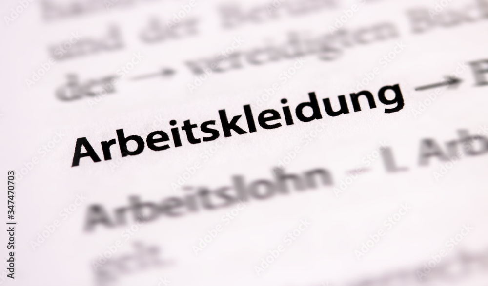 Arbeitskleidung, Berufskleidung als Werbungskosten Arbeitskleidung, Berufskleidung als Werbungskosten