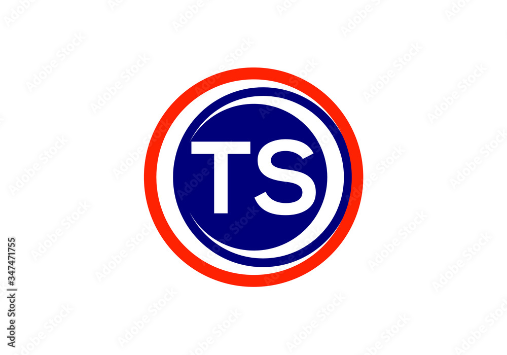 Initial Monogram Letter T S Logo Design Vector Template. Graphic Alphabet Symbol for Corporate Business Identity Initial Monogram Letter T S Logo Design Vector Template. Graphic Alphabet Symbol for Corporate Business Identity