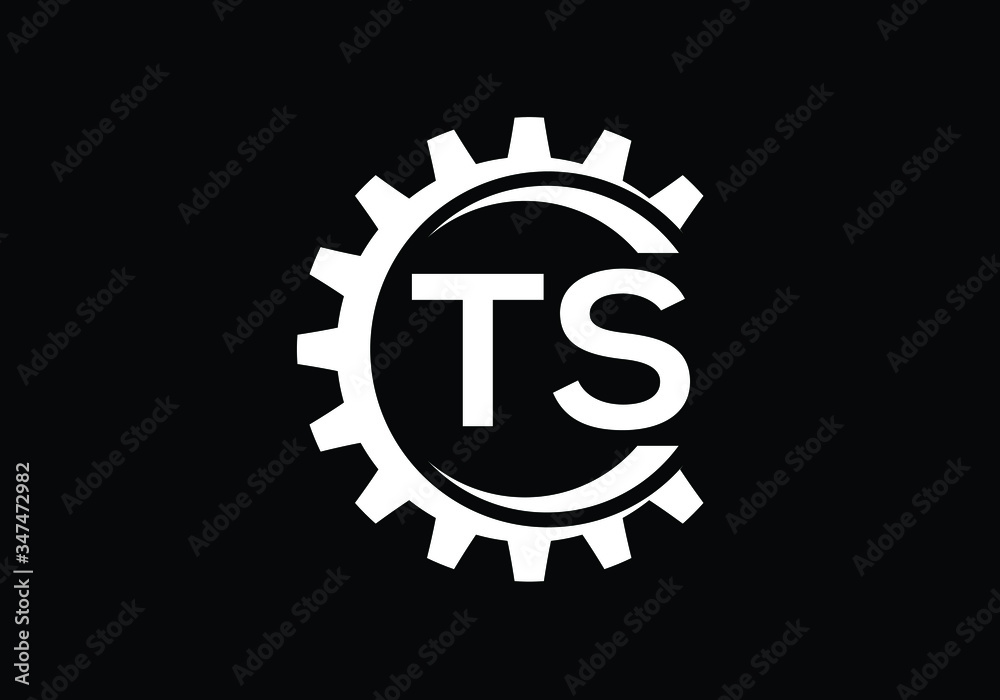 Initial Monogram Letter T S Logo Design Vector Template. Graphic Alphabet Symbol for Corporate Business Identity Initial Monogram Letter T S Logo Design Vector Template. Graphic Alphabet Symbol for Corporate Business Identity