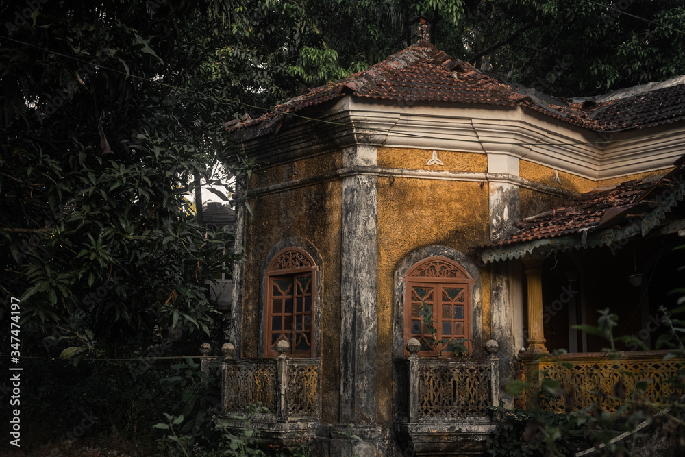 Old house in Goa, India Old house in Goa, India