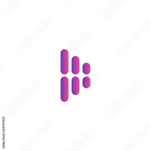 Creative, modern and abstract logo for your company, background, wallpaper. Universal logo can be used for any purpuse.