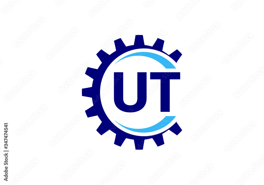 Initial Monogram Letter U T Logo Design Vector Template. Graphic Alphabet Symbol for Corporate Business Identity Initial Monogram Letter U T Logo Design Vector Template. Graphic Alphabet Symbol for Corporate Business Identity