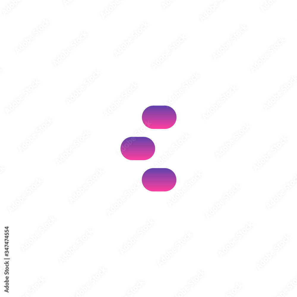 Creative, modern and abstract logo for your company, background, wallpaper. Universal logo can be used for any purpuse.