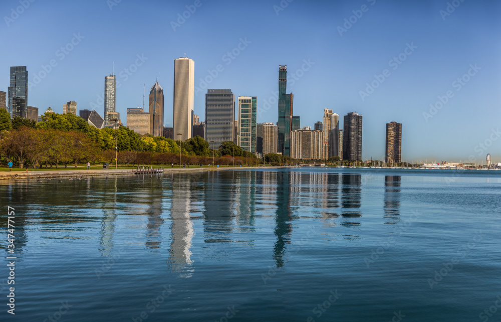 Skyline and Reflexions from Chicago