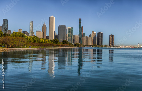 Skyline and Reflexions from Chicago