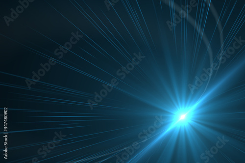 Abstract blue backgrounds lens flare (super high resolution) 