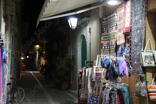 Night market on old city street © Elena