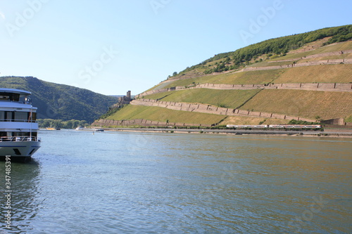 Burg Ehrenfels. Rheinblick. © Inka