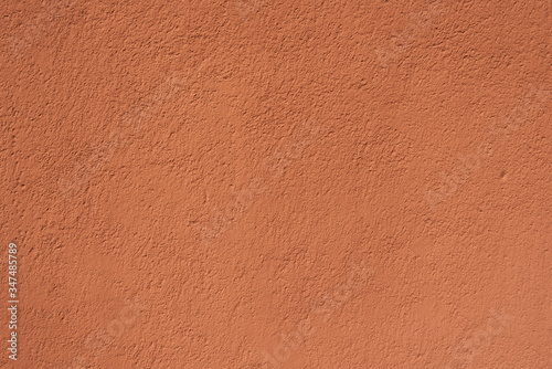 Texture of orange painted wall