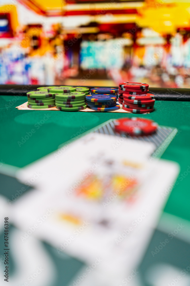 Fototapeta premium Casino Black Jack table