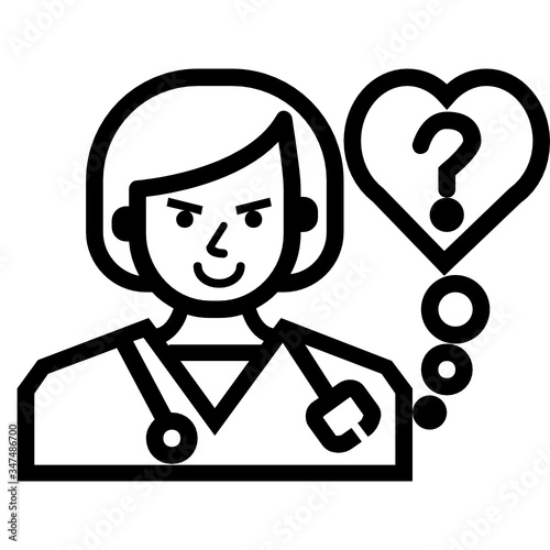 Lovely doctor heart shape device