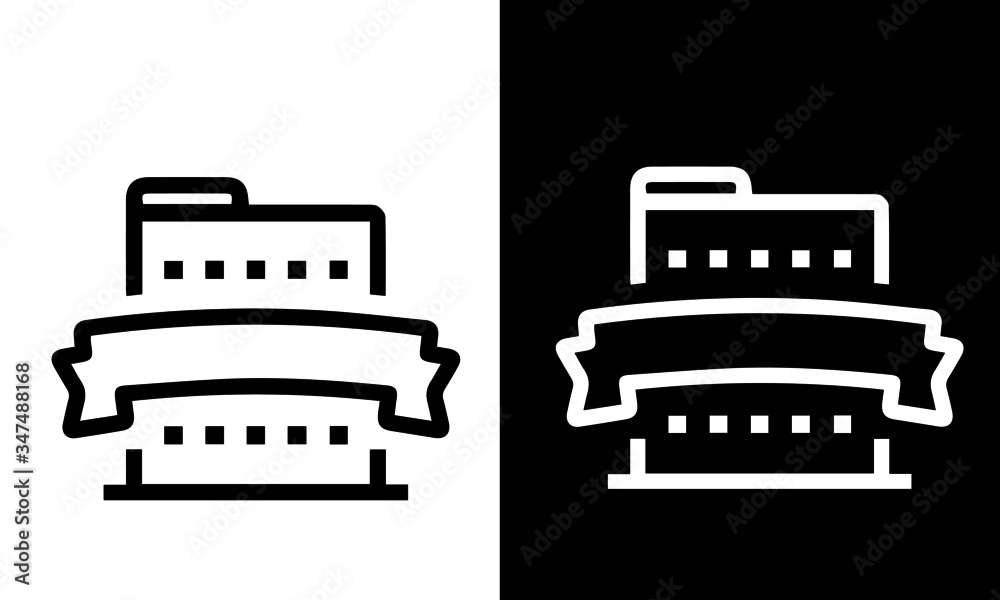 Real Estate - Line Icons Real Estate - Line Icons