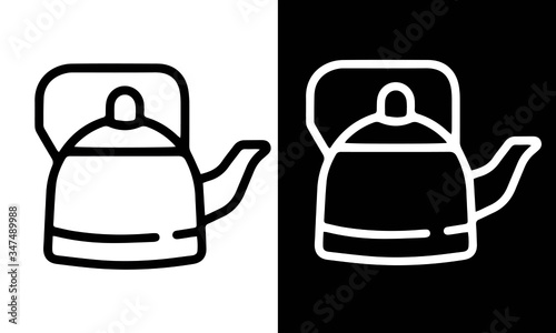  Restaurant and Food Line Icons vector design 