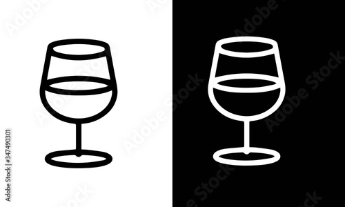  Restaurant and Food Line Icons vector design 