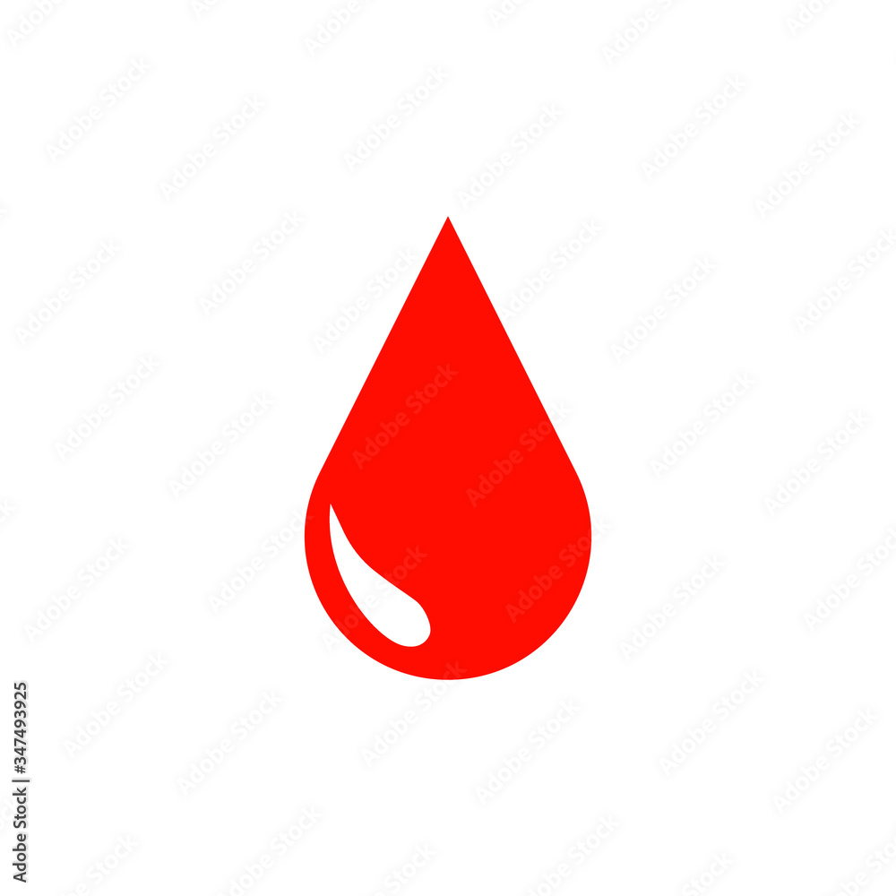 drop of blood drop of blood
