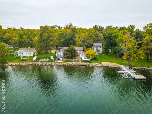 Big Floyd Lake from Drone, Minnesota