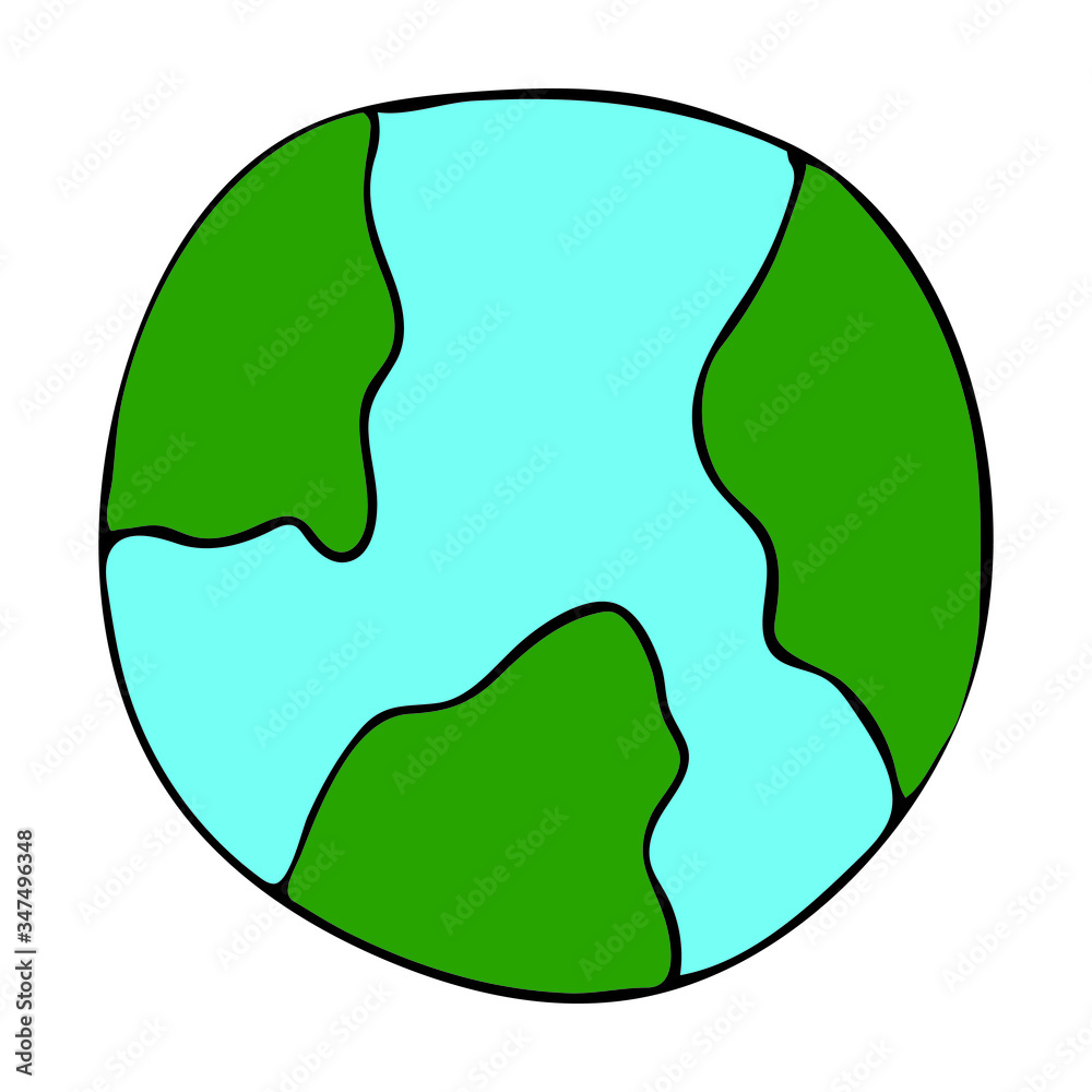 Planet. Handdrawn doodle vector icon. Space sky travelling symbol. Naive style. Isolated on white background.
Planet. Handdrawn doodle vector icon. Space sky travelling symbol. Naive style. Isolated on white background.