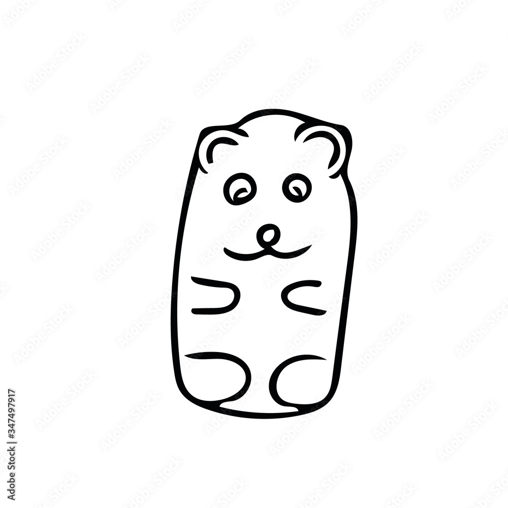 gummy bear hand drawn element in doodle style. vector scandinavian monochrome minimalism. sweets, chewing gum, jelly, Marmalade, dessert gummy bear hand drawn element in doodle style. vector scandinavian monochrome minimalism. sweets, chewing gum, jelly, Marmalade, dessert
