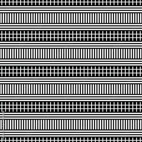 Tribal mixed stripes pattern