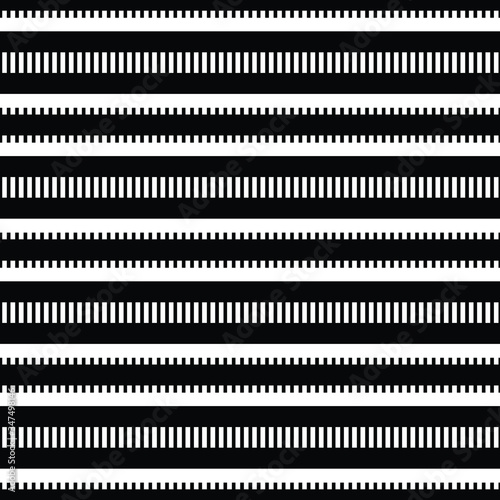 Asymmetrical stripes pattern design