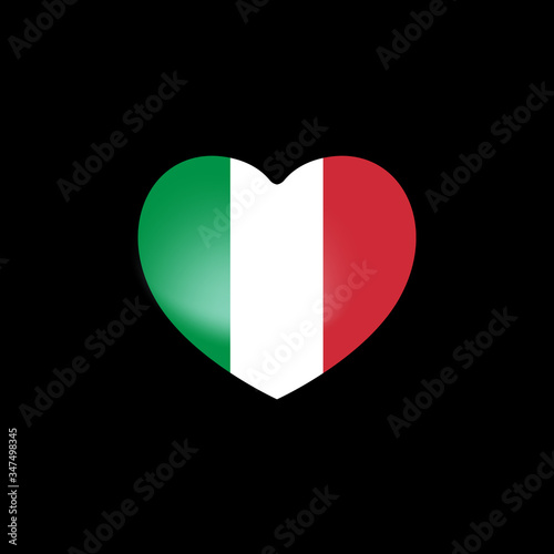The national flag of Italy. Italian flag.