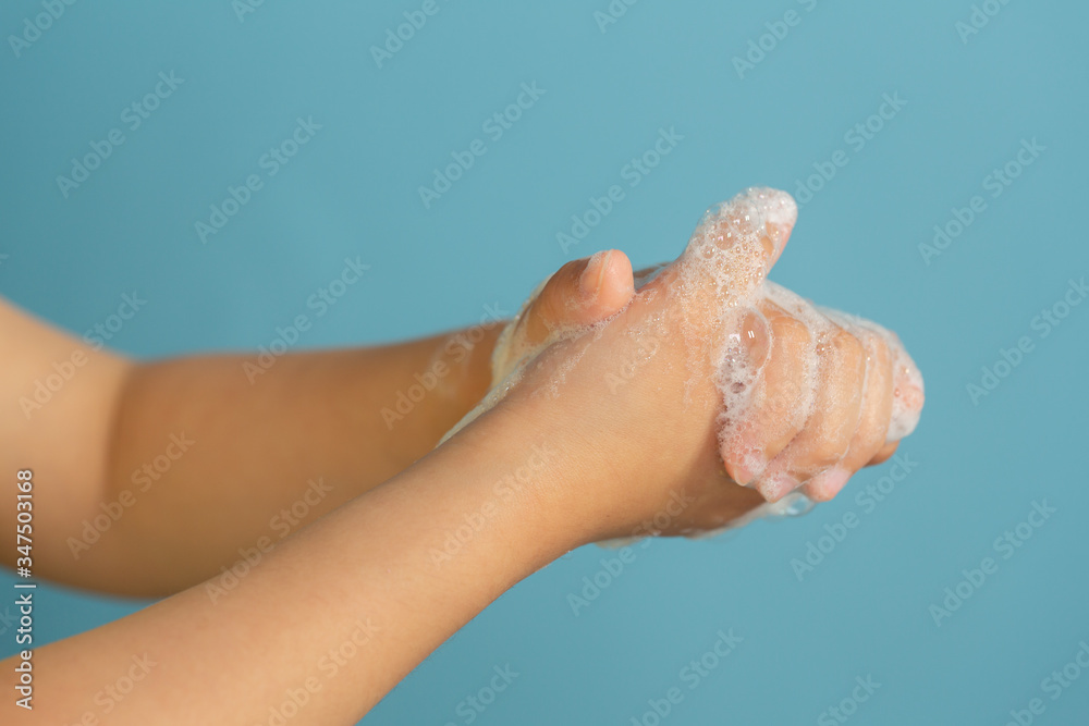 Fototapeta premium 手洗い