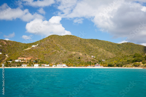 Caribbean Hill Coastline, Antigua © IndustryAndTravel