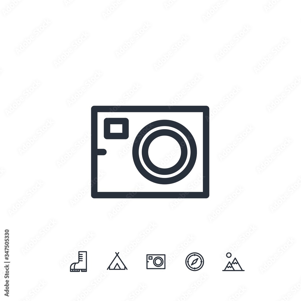 camera icon vector illustration for website and graphic design camera icon vector illustration for website and graphic design