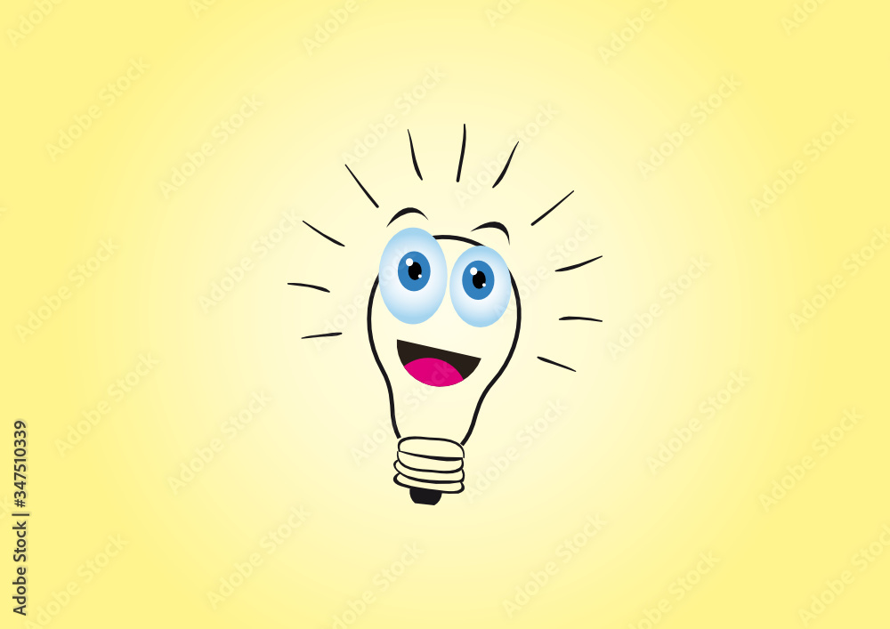 Concept d'idée lumineuse - dessin à la main ampoule