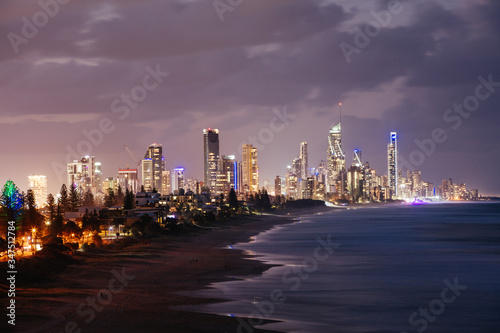 Gold Coast Skyline Queensland Australia