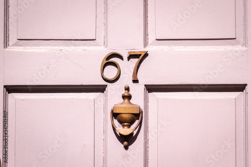 House number 67 photo