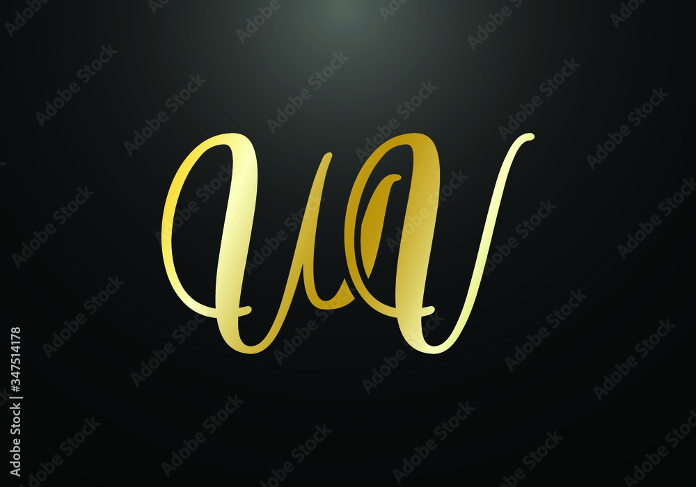Initial Monogram Letter W V Logo Design Vector Template. Graphic Alphabet Symbol for Corporate Business Identity Initial Monogram Letter W V Logo Design Vector Template. Graphic Alphabet Symbol for Corporate Business Identity