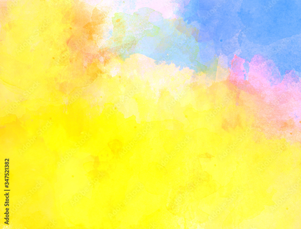 Beautiful Watercolor Texture Design And Background