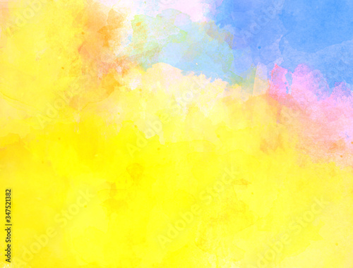 Beautiful Watercolor Texture Design And Background