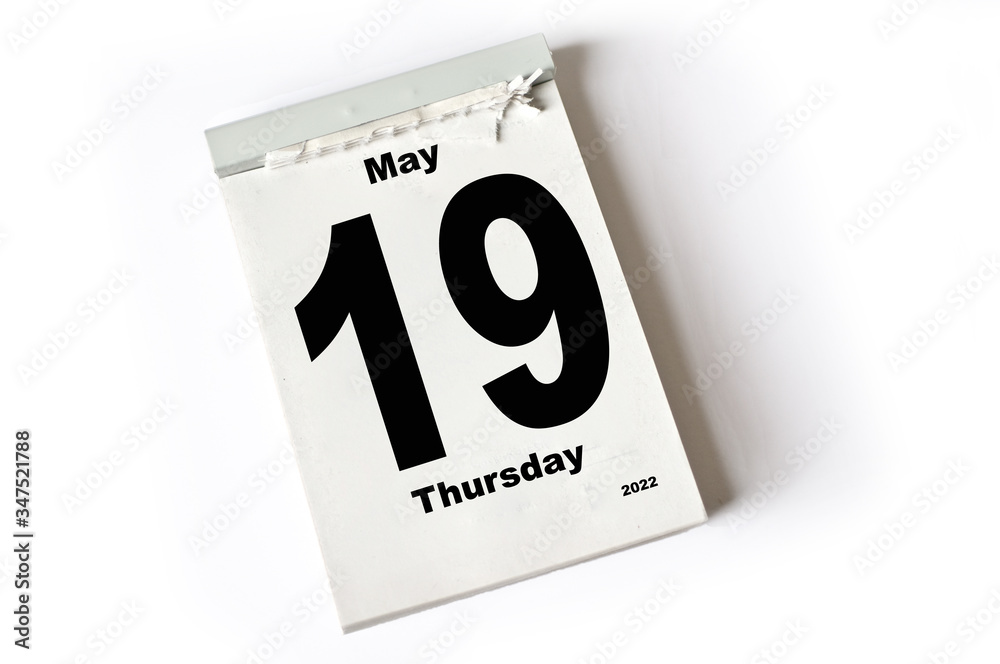 19. May 2022 19. May 2022