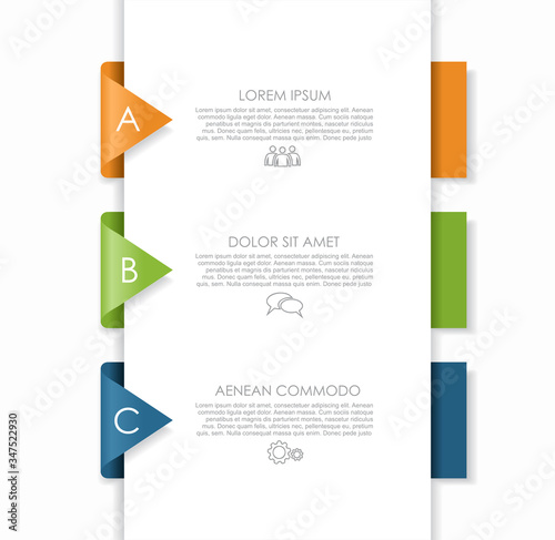 Infographic design template with place for your data. Vector illustration.