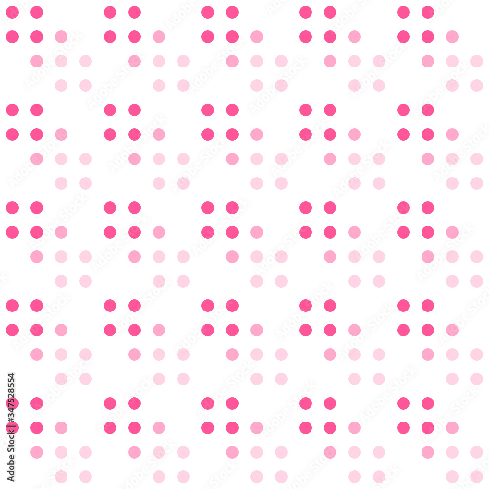 seamless pattern with pink dots seamless pattern with pink dots