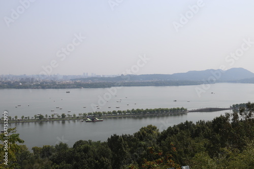 Lac de l’Ouest à Hangzhou, Chine