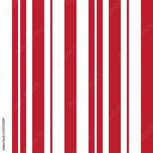 Red Stripe seamless pattern background in vertical style