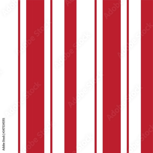 Red Stripe seamless pattern background in vertical style