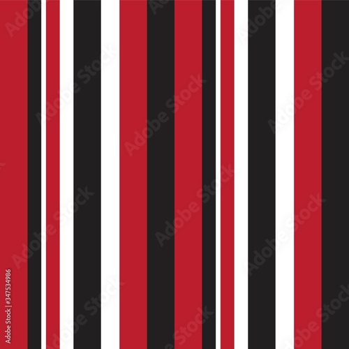 Red Stripe seamless pattern background in vertical style