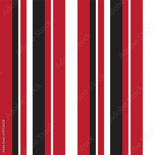 Red Stripe seamless pattern background in vertical style