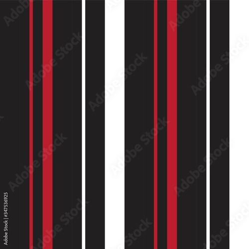 Red Stripe seamless pattern background in vertical style