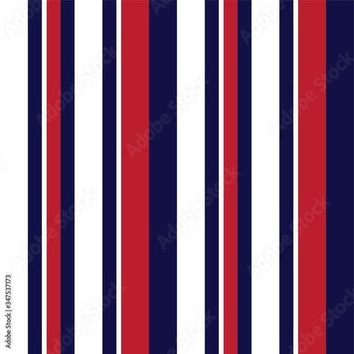 Red Stripe seamless pattern background in vertical style