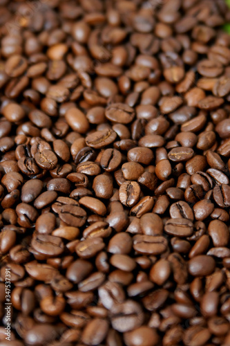 Kaffeebohnen, frisch, aromatisch Kaffee, latte macchiato, Milchschaum