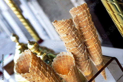 Ice cream cones  photo