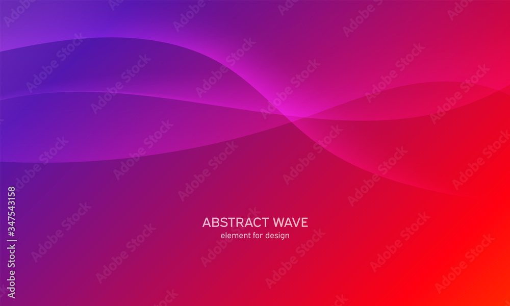 Abstract wave element for design. Pink. Digital frequency track equalizer. Stylized line art background. Colorful shiny wave with lines created using blend tool. Curved wavy line, smooth stripe Vector Abstract wave element for design. Pink. Digital frequency track equalizer. Stylized line art background. Colorful shiny wave with lines created using blend tool. Curved wavy line, smooth stripe Vector