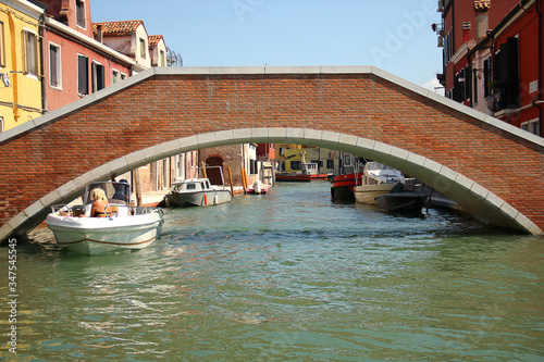 Venice Italy -  buildings by riverside