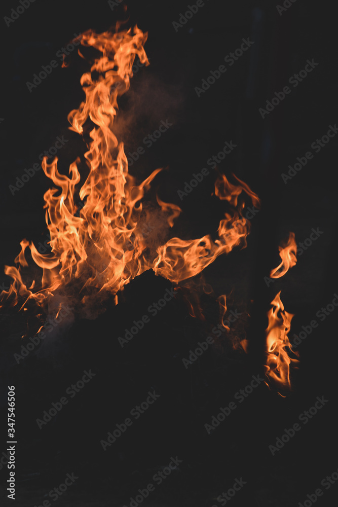 Obraz premium fire and flames