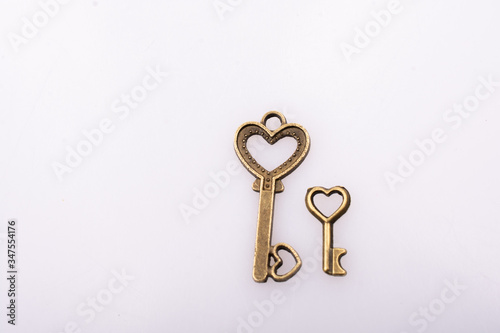 Retro style metal keys as love concept © berkay08